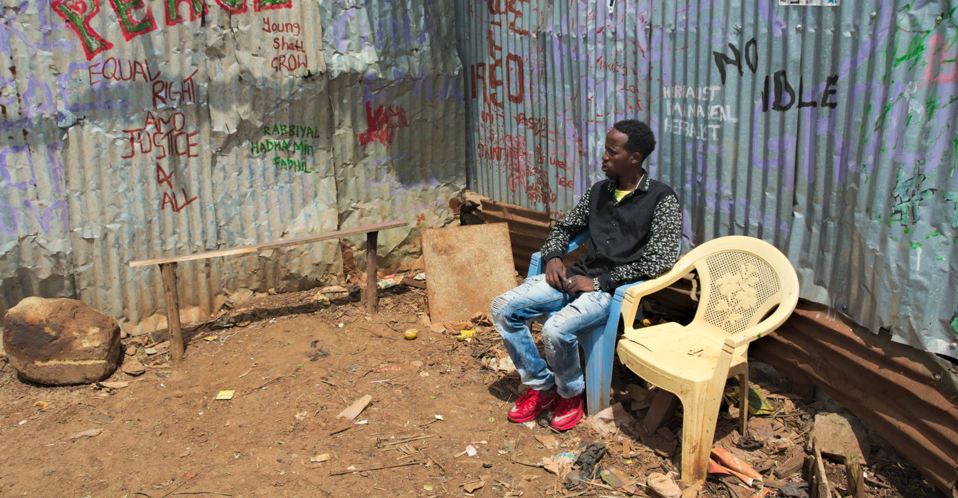 Crescer e viver no bairro mais perigoso de Nairóbi