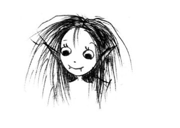 “Isadora Moon comenzó siendo el dibujo de una niña con orejas puntiagudas y alas de murciélago”