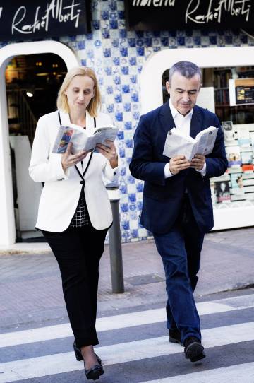 Lorenzo Silva y Noemí Trujillo, el secreto de escribir a cuatro manos