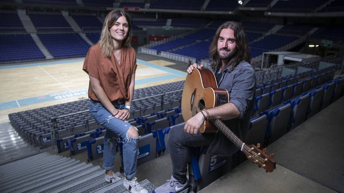 Elvira Sastre y Andres Suárez.