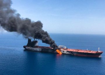 El ataque a los petroleros en el golfo de Omán, en imágenes