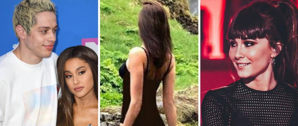Ariana Grande y Pete Davidson; Irina Shayk; y Aitana Ocaña.