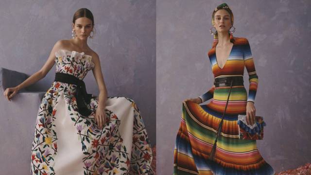 Vestidos de la última colección de Carolina Herrera.