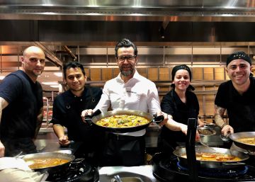 Arros, las nuevas paellas londinenses de Quique Dacosta