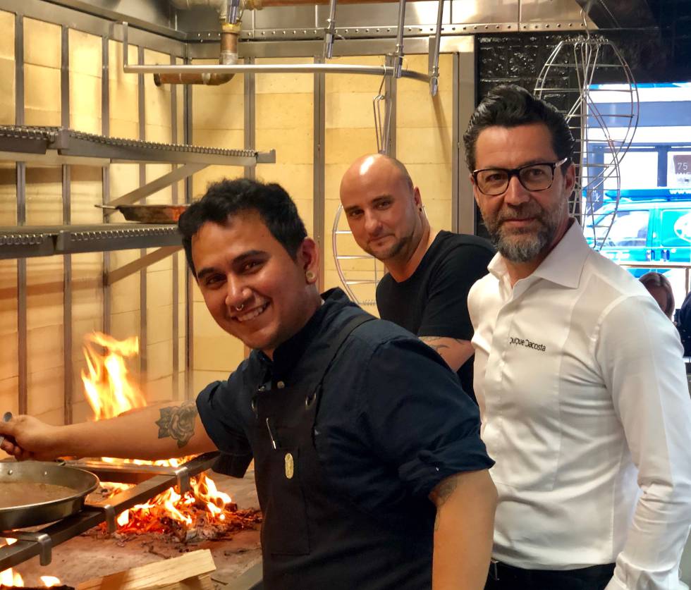 Arros, las nuevas paellas londinenses de Quique Dacosta