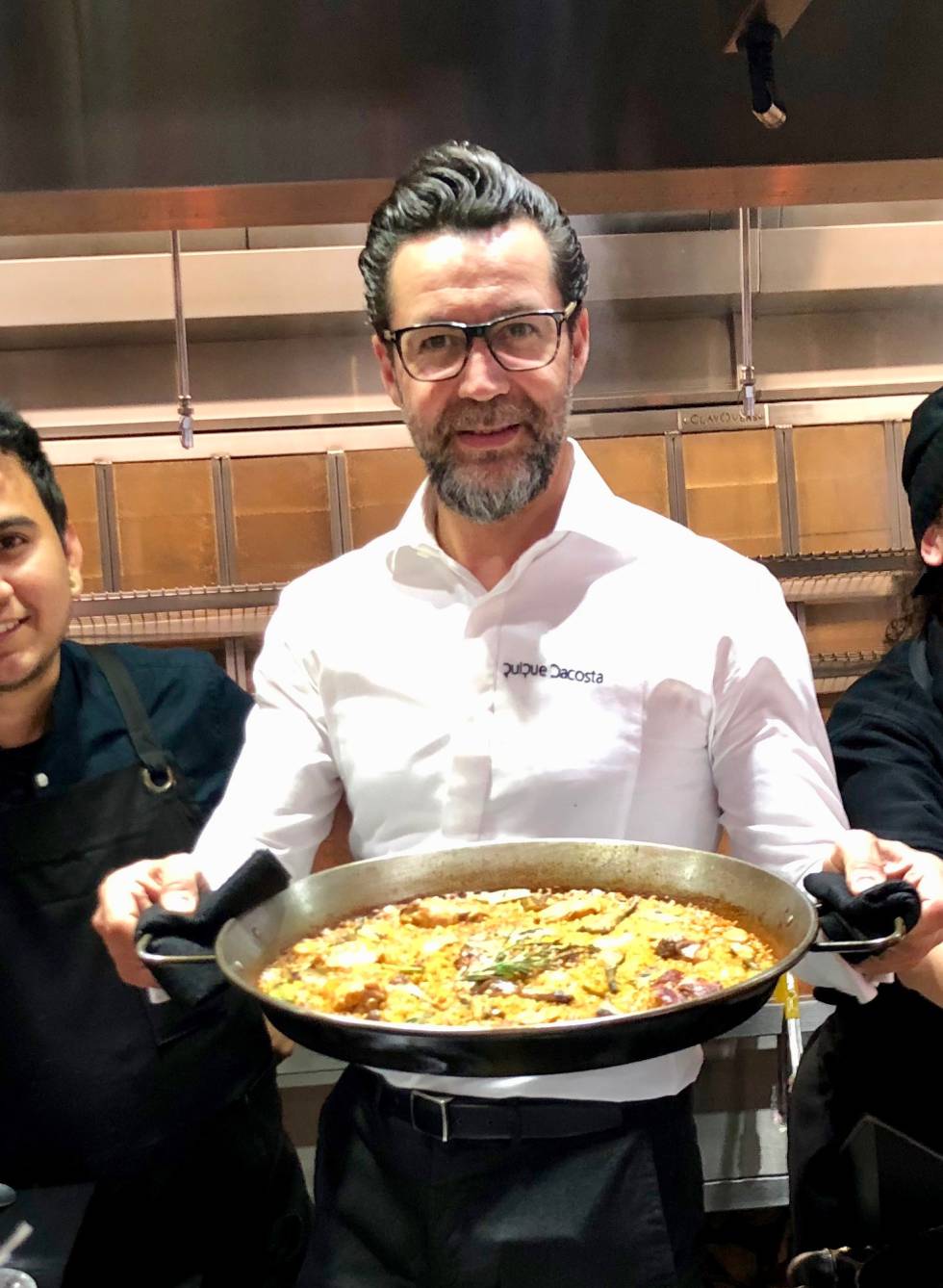 Arros, las nuevas paellas londinenses de Quique Dacosta