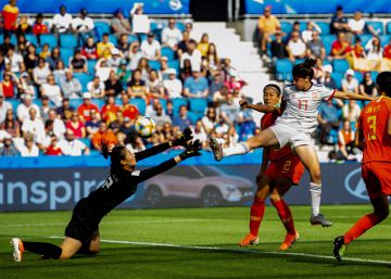 China - España, el Mundial de fútbol femenino en imágenes