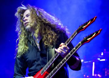 Dave Mustaine, líder de Megadeth, sufre cáncer de garganta