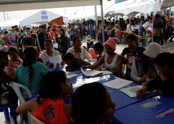 El éxodo venezolano se refugia en las peticiones de asilo