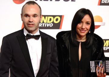 Andrés Iniesta da la bienvenida a su cuarto hijo