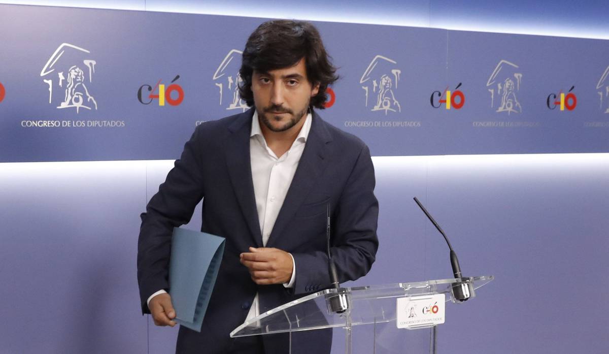 Toni Roldán, tras la rueda de prensa.