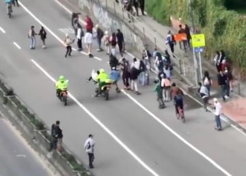 Brutalidad policial en Colombia para reprimir una marcha de ‘skaters’