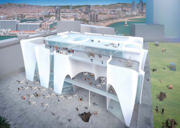 Així serà l’Hermitage de Toyo Ito per a Barcelona
