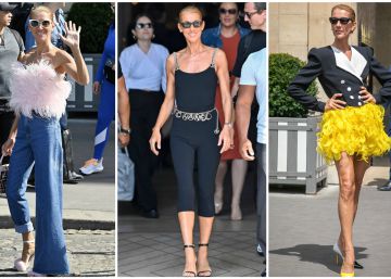 La particular pasarela de Céline Dion en París