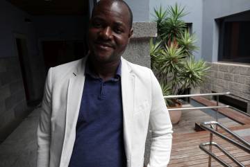 Houndegnon Sodansou, de la Escuela Normal Superior de Porto Novo, en Benín.