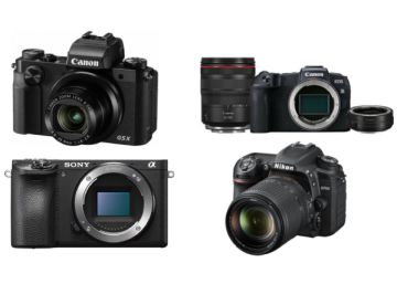 Rebajas en cámaras Canon, Nikon y Sony para amantes de la fotografía