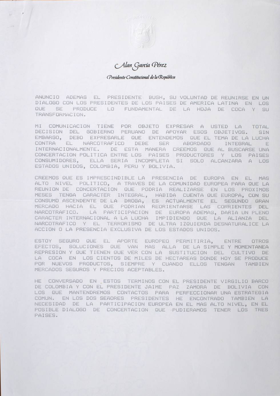 Las cartas que escribió y recibió Felipe González cuando fue presidente