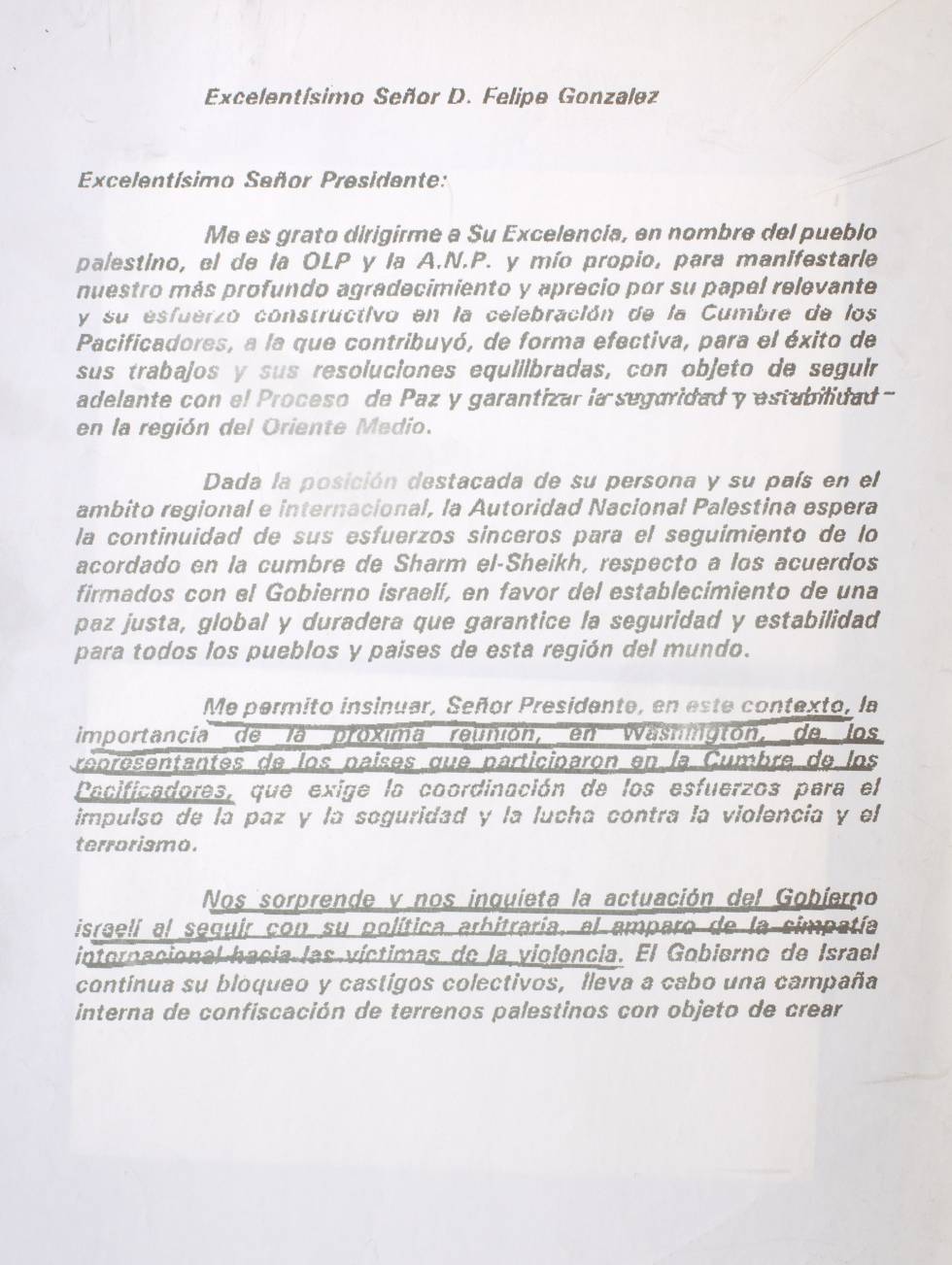 Las cartas que escribió y recibió Felipe González cuando fue presidente