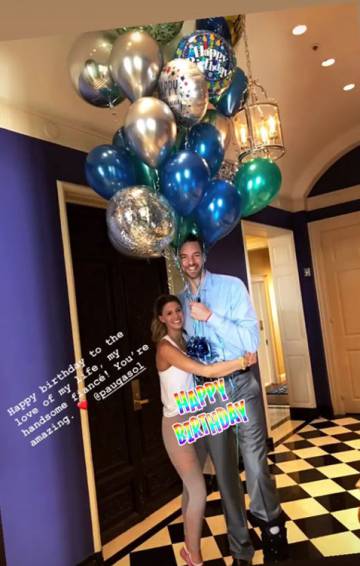 La foto por el 39 cumpleaños de Pau Gasol que publicó Catherine McDonnell en su Instagram.