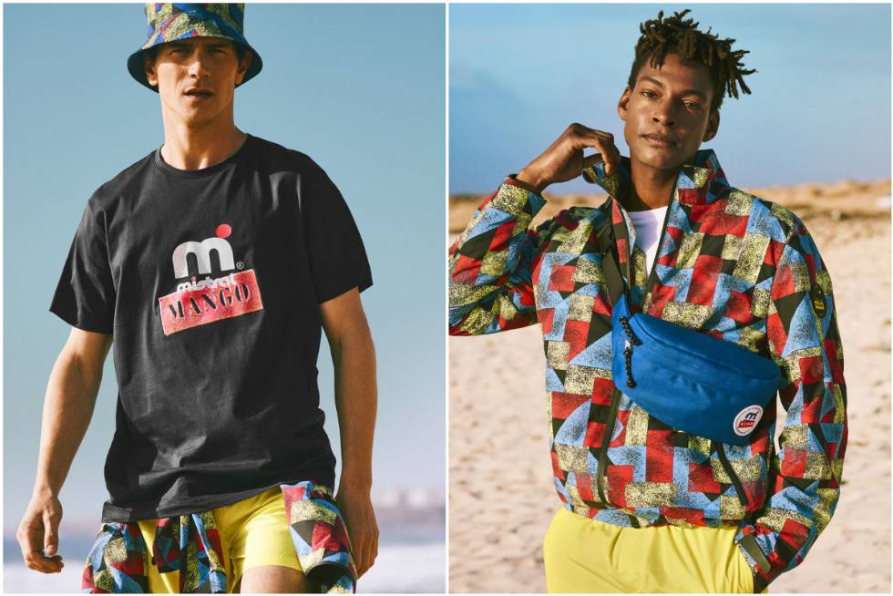 En moda todo vuelve, solo cambia la forma de llevarlo. Por eso las riñoneras de Mango Man x Mistral se pueden llevar cruzadas y los gorros de pescador son reversibles.