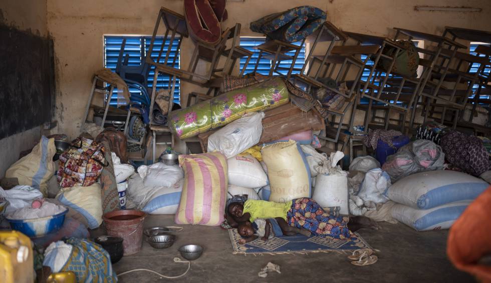 Los desplazados por la violencia en el Sahel