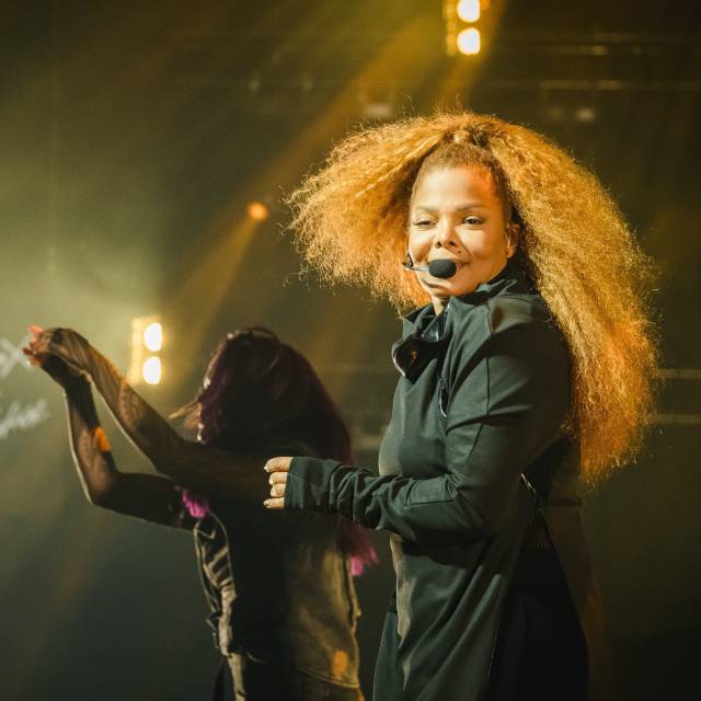 Janet Jackson, el 23 de junio en una actuación en el festival suizo de Montreux.