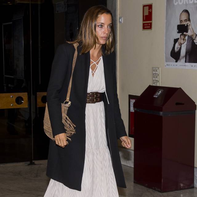 Alejandra Conde durante el estreno del documental 'Mario Conde' en Madrid en octubre de 2015.