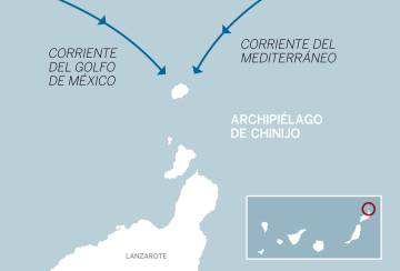 Las corrientes que bañan el archipiélago Chinijo.