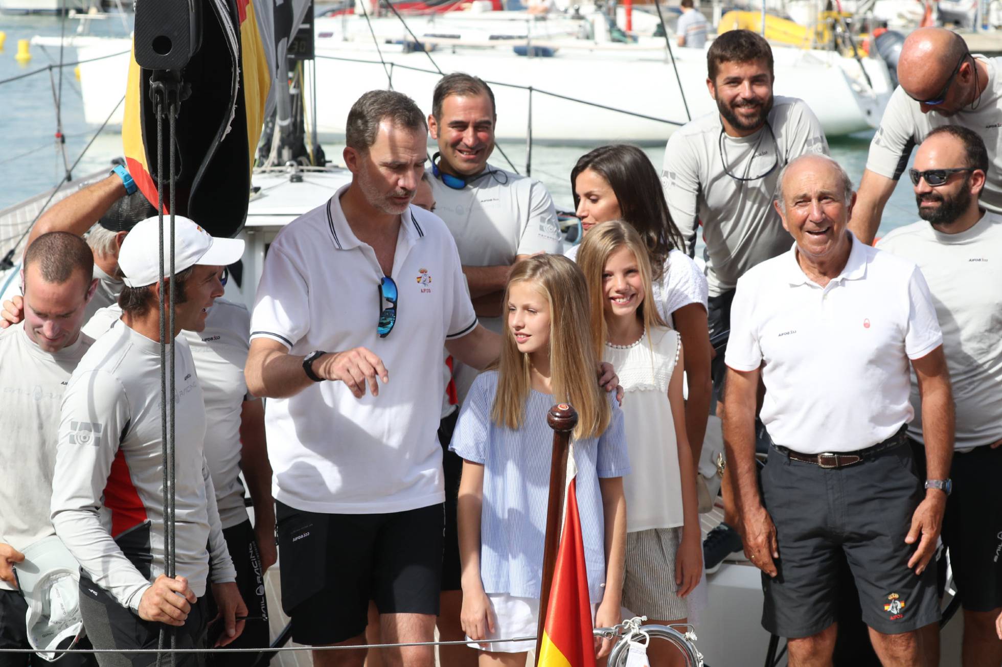 familia real en palma de mallorca
