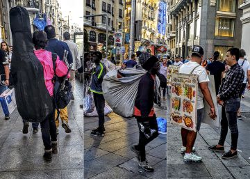 Una aldea gala en la Gran Vía