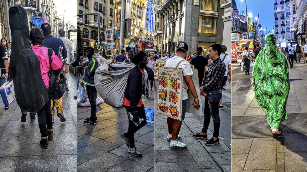 Una aldea gala en la Gran Vía