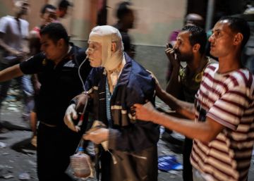 Explosión en El Cairo, en imágenes