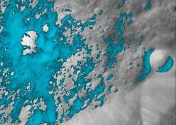 El agua de la Luna