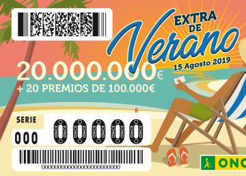Sorteo Extra de Verano de la ONCE 2019: consulta los números premiados