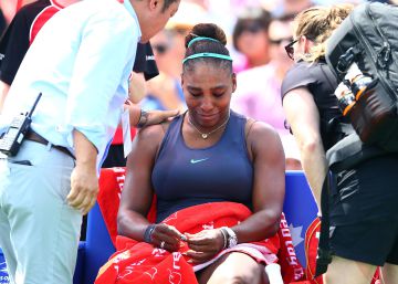 Serena Williams: sonrisas en familia, lágrimas en la pista