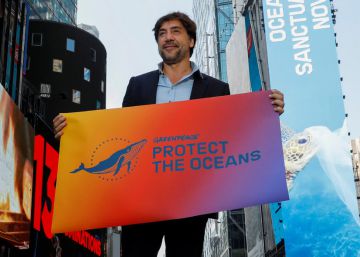 Javier Bardem continúa en la ONU su batalla para proteger los océanos