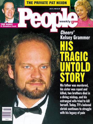 Portada de la revista 'People' de 1993 donde se detallaba la vida de Kelsey Grammer. Por aquel entonces estaba a punto de estrenarse su exitosa telecomedia 'Frasier'.
