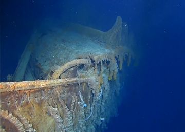 El Titanic es grabado 14 años después