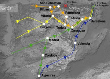 Estas son las carreteras que tienes que coger para evitar los atascos del G7 Estas son las carreteras que tienes que coger para evitar los atascos del G7