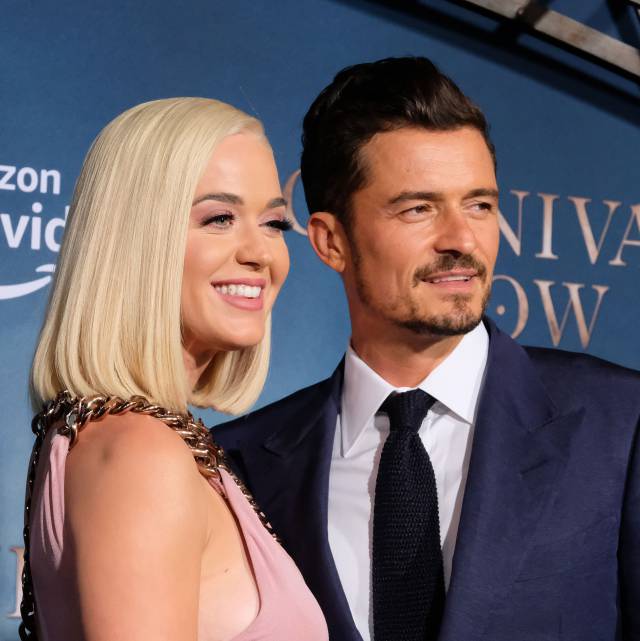 Orlando Bloom y Katy Perry en un estreno en Los Ángeles el pasado miércoles.