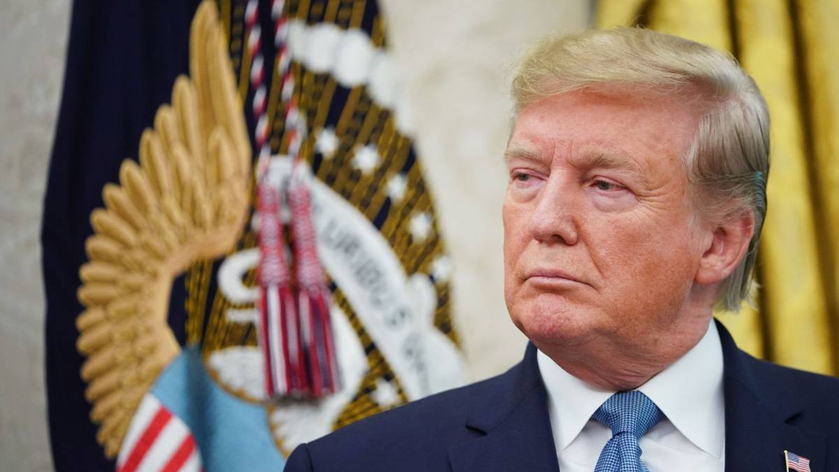 El presidente de EE UU, Donald Trump.