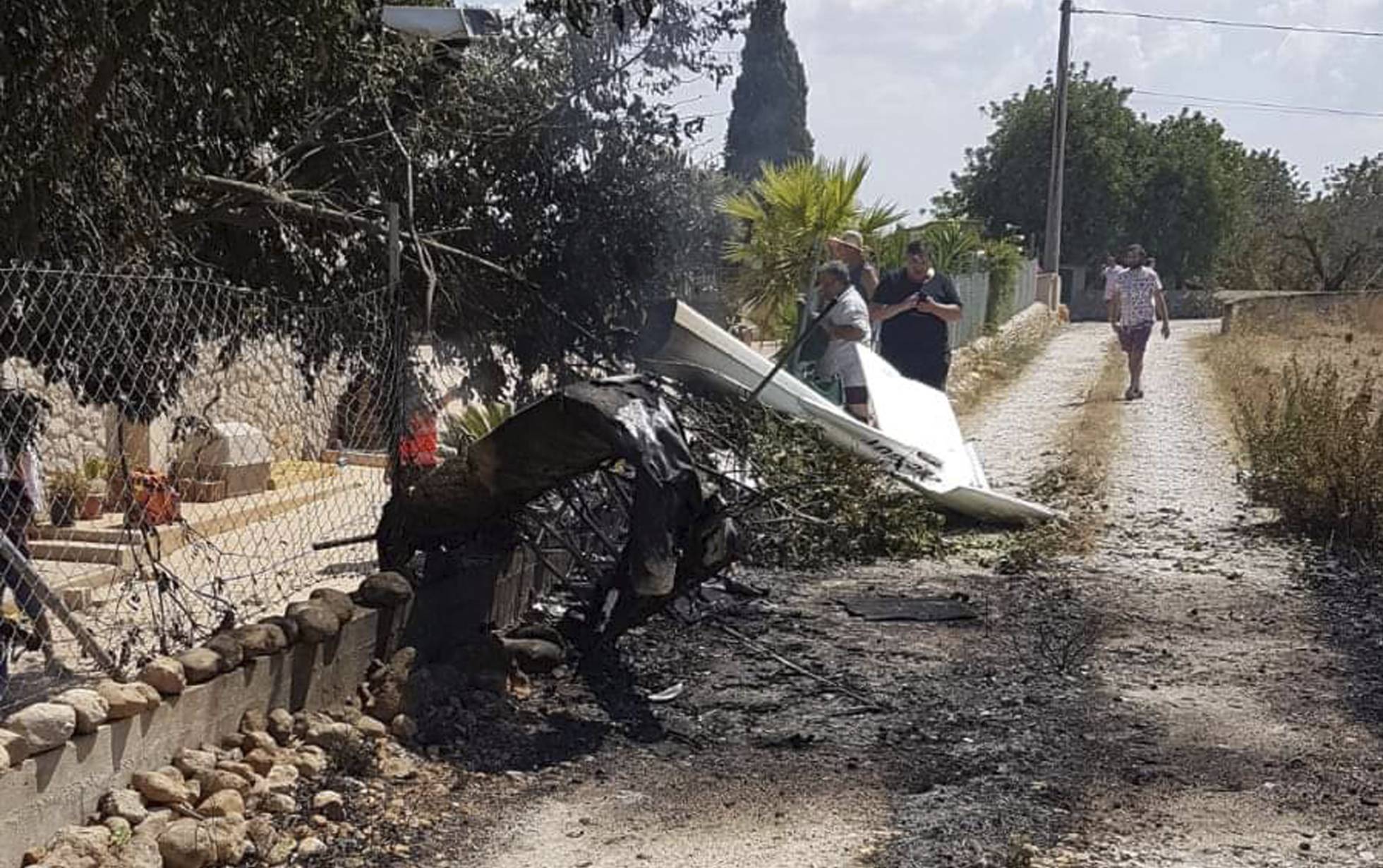 accidente avioneta inca