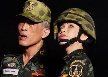 Las sorprendentes fotografías oficiales del rey de Tailandia y su concubina real