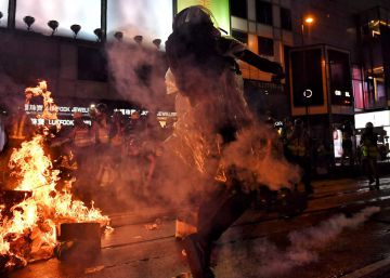 Violencia en Hong Kong