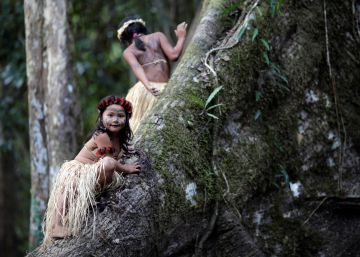 El rezo de las tribus indígenas por la protección del Amazonas