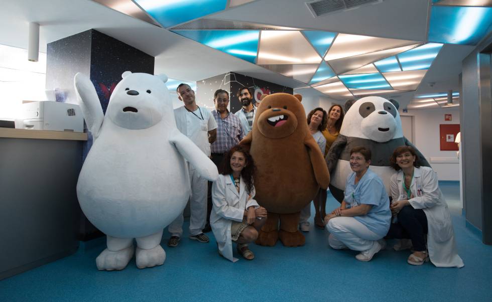 Visita a la Unidad CRIS de Cáncer infantil del Hospital de La Paz, Madrid.