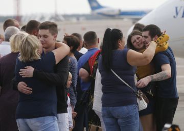 El canje de presos entre Kiev y Moscú, en imágenes