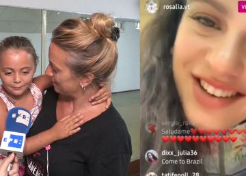 I el missatge va arribar a Rosalía: l'especial salutació de la cantant a la seva exprofesora de flamenc