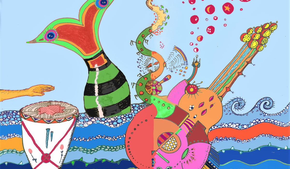 Hilvanados caminos. El libro del desarraigo ’ Textos de J.R. Bustamante. Imágenes de Joseba Plazuelo. Editorial Azur. Ilustración cedida por
