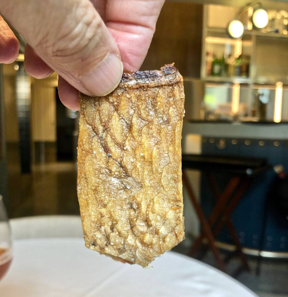 Piel de la hurta a la plancha Capel